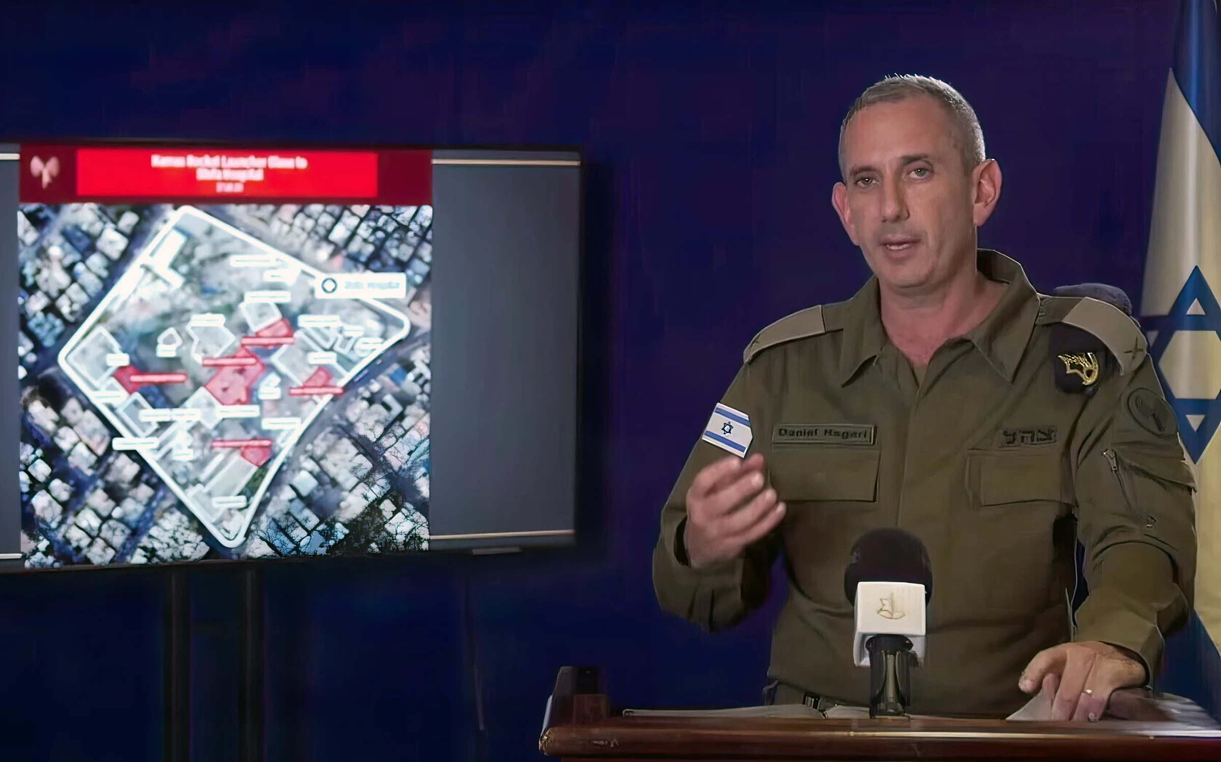 Principal base de operaciones de Hamás debajo del hospital Shifa
