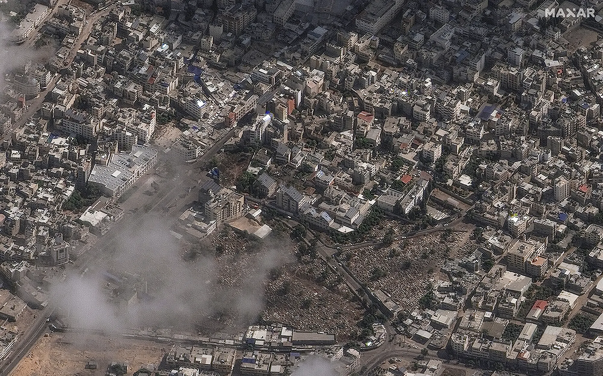 Análisis de expertos confirma: cohete de Gaza impactó en hospital