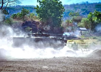 Marines de indonesia perfeccionan capacidades con BMP 3F