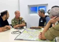 Jefe del Frente Interno visita las comunidades del sur de Israel