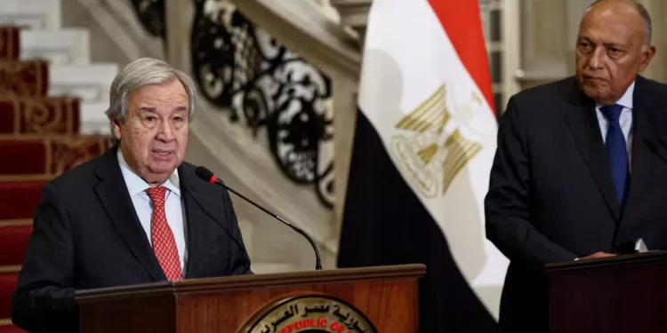 El jefe de la ONU pide un acceso humanitario “sostenido” a Gaza