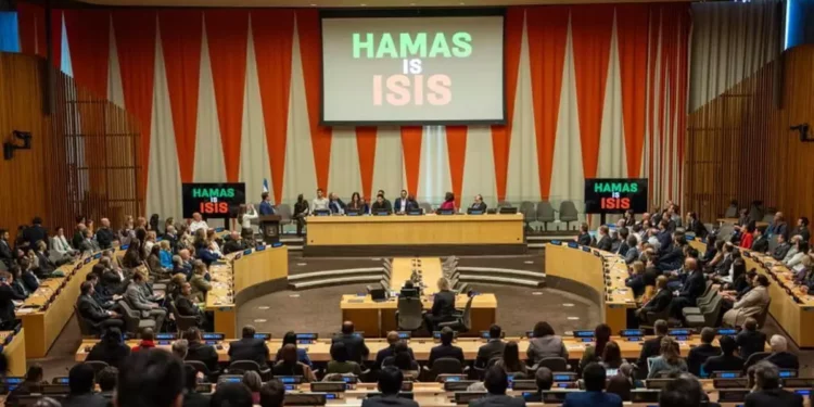 Enviado israelí en la ONU organiza acto en solidaridad con rehenes