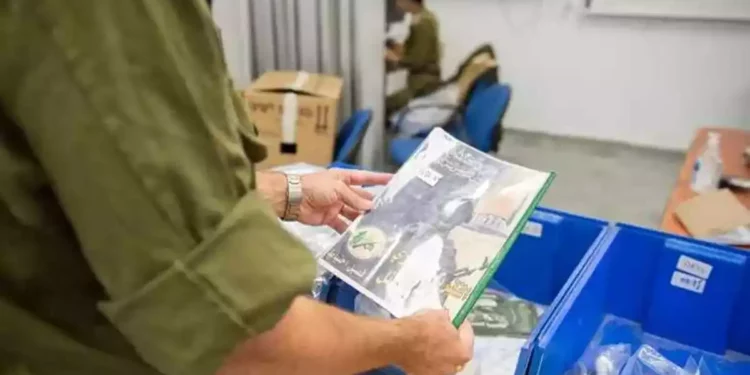 FDI descubre documentos con los planes de ataque de Hamás