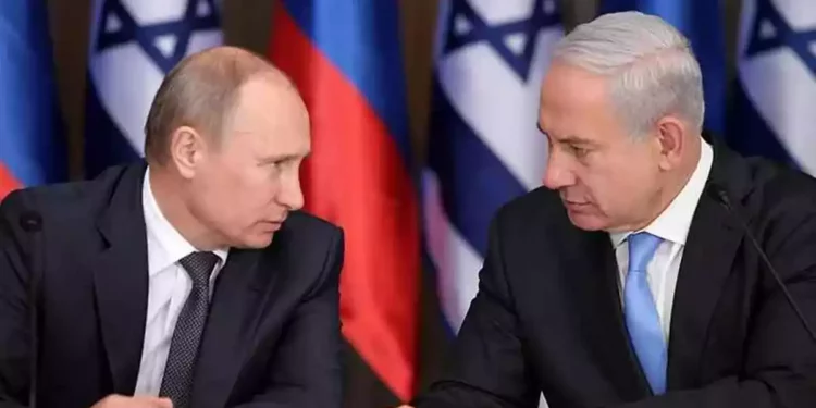 Netanyahu conversa con Putin sobre la guerra contra Hamás