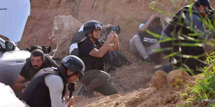FDI advierte que no puede garantizar de periodistas en Gaza