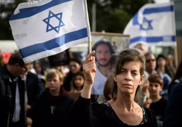 Manifestación ante la ONU exige liberación de rehenes en Gaza