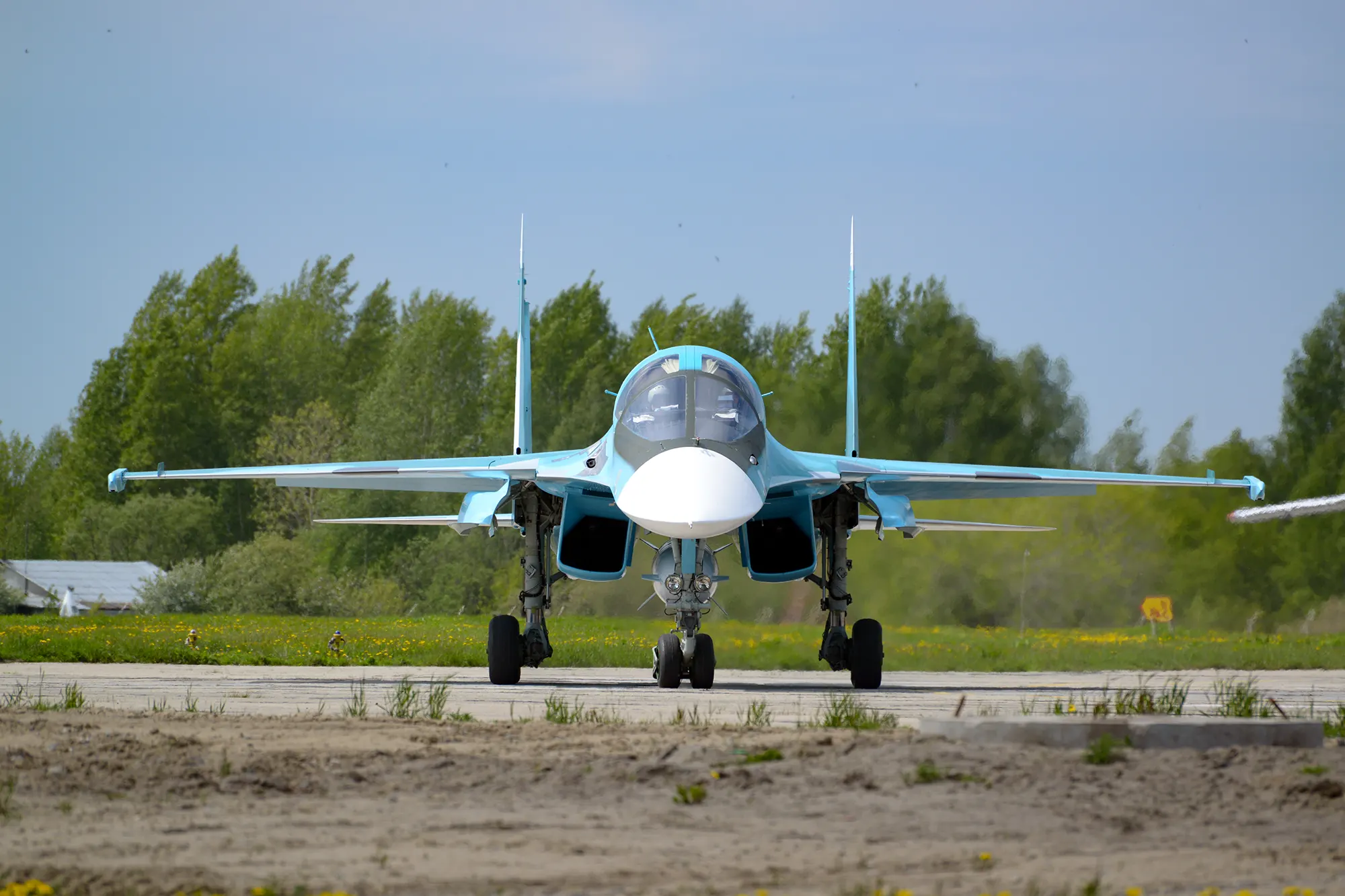 Fuerza Aérea rusa recibe segundo lote de bombarderos Su-34