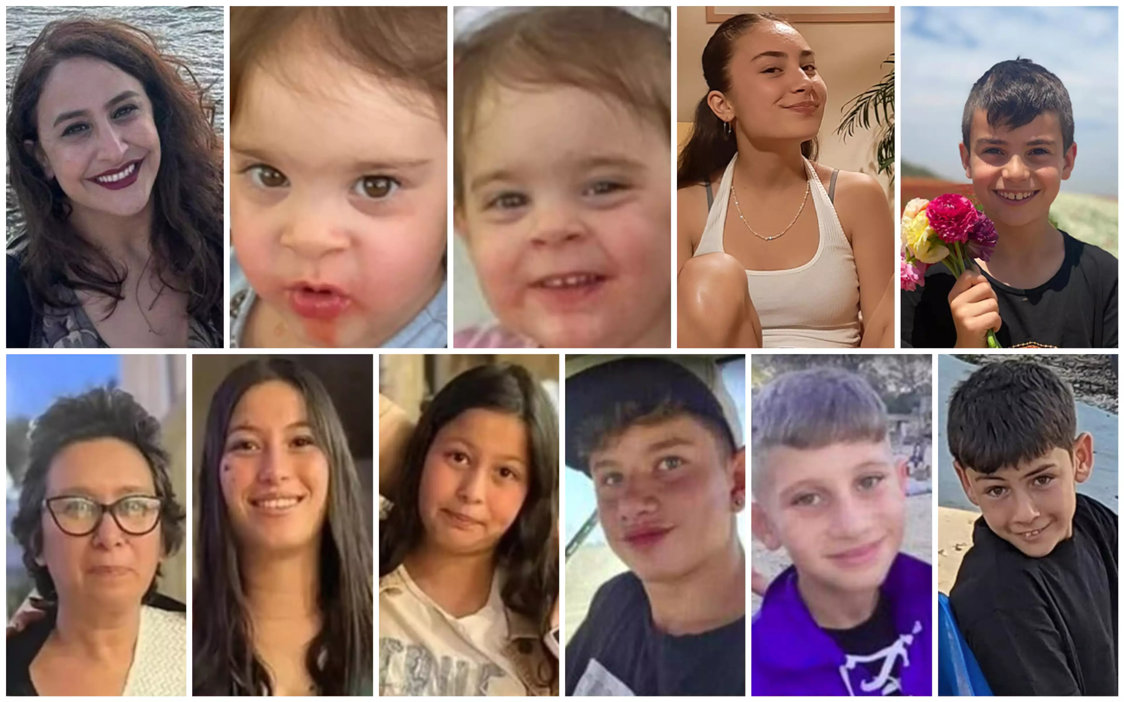 Los 11 rehenes israelíes entregados por Hamás hoy