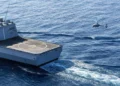 Pruebas de dron naval en fragata francesa