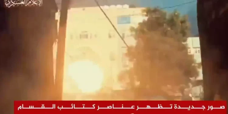 Hamás publica vídeo de sus ataques en hospital Rantisi de Gaza