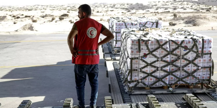 14.320 toneladas de ayuda a Gaza desde el inicio de la guerra