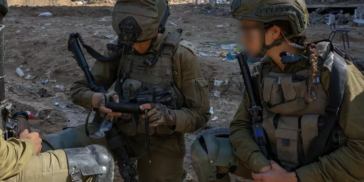 Batallón mixto de las FDI para búsqueda y rescate en Gaza