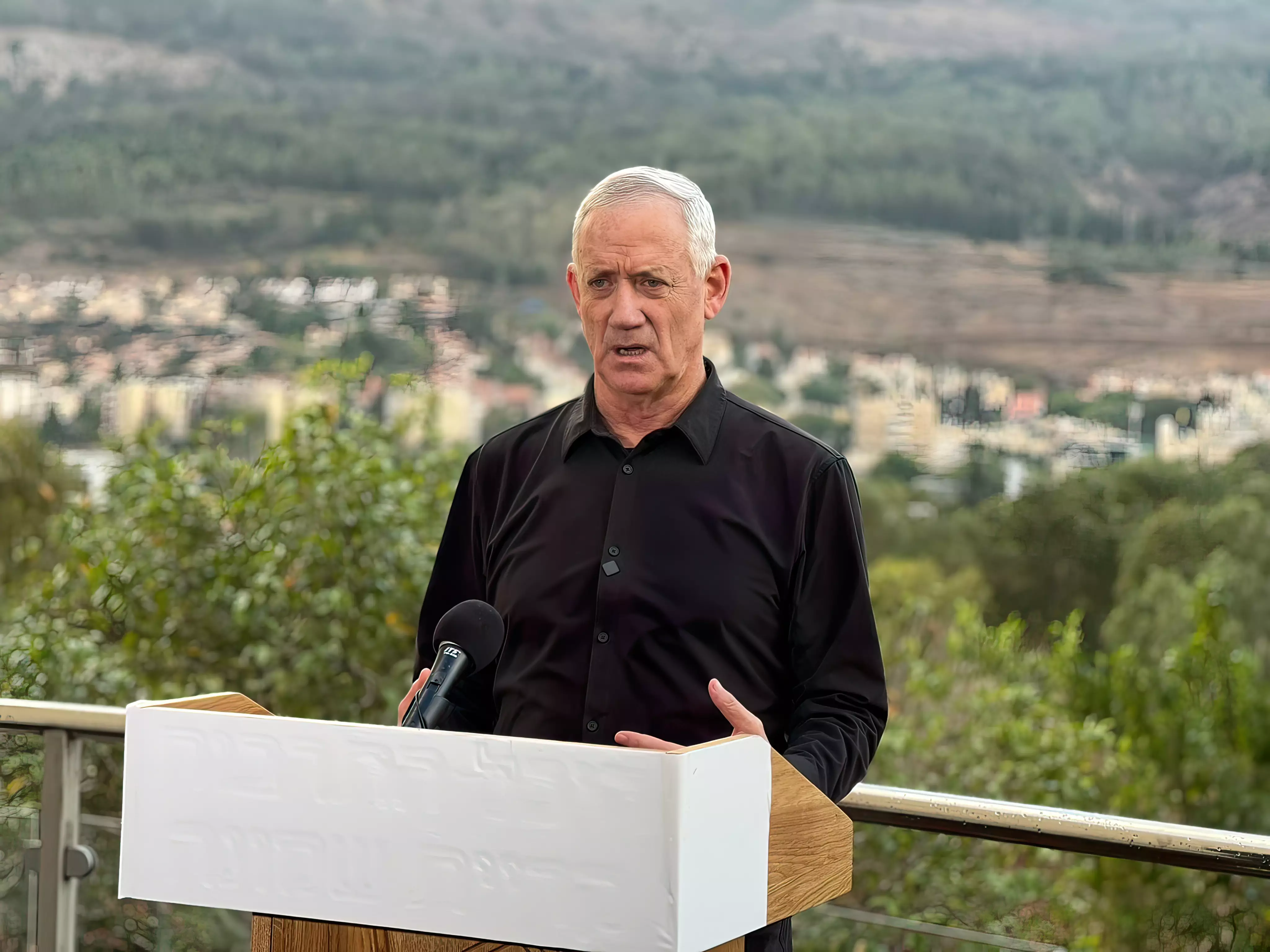 Gantz afirma que los combates en Gaza continuarán