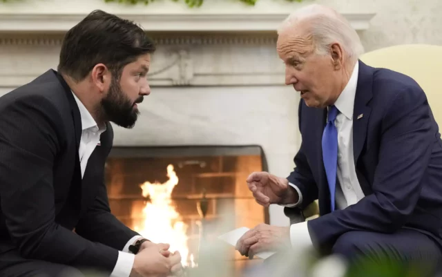 Biden a Boric: EE. UU. respalda derecho de Israel a defenderse