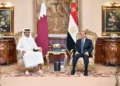 Líder qatarí en y Sissi hablan sobre el alto el fuego en Gaza