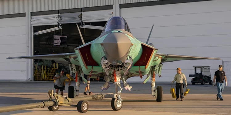 Lockheed Martin finaliza el montaje del primer F-35A para Bélgica