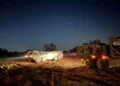 Esfuerzos logísticos para reabastecer a fuerzas terrestres en Gaza