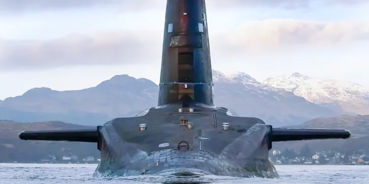Fallo casi causa catástrofe en submarino nuclear británico