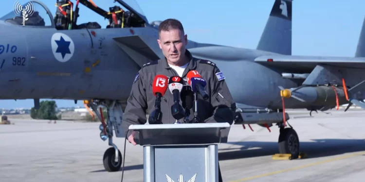 Jefe de la Fuerza Aérea israelí: Eliminamos a “miles de terroristas”