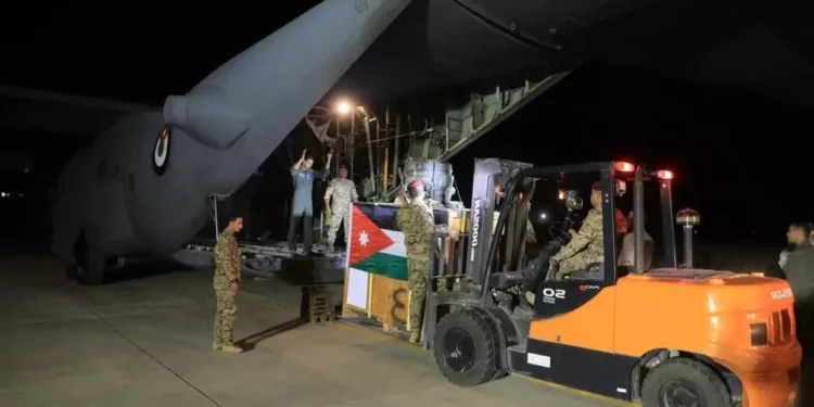Jordania afirma haber enviado ayuda médica a Gaza por vía aérea