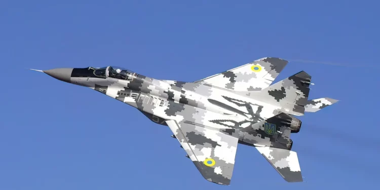 Operaciones aéreas de Ucrania con aviones Su-25 y MiG-29