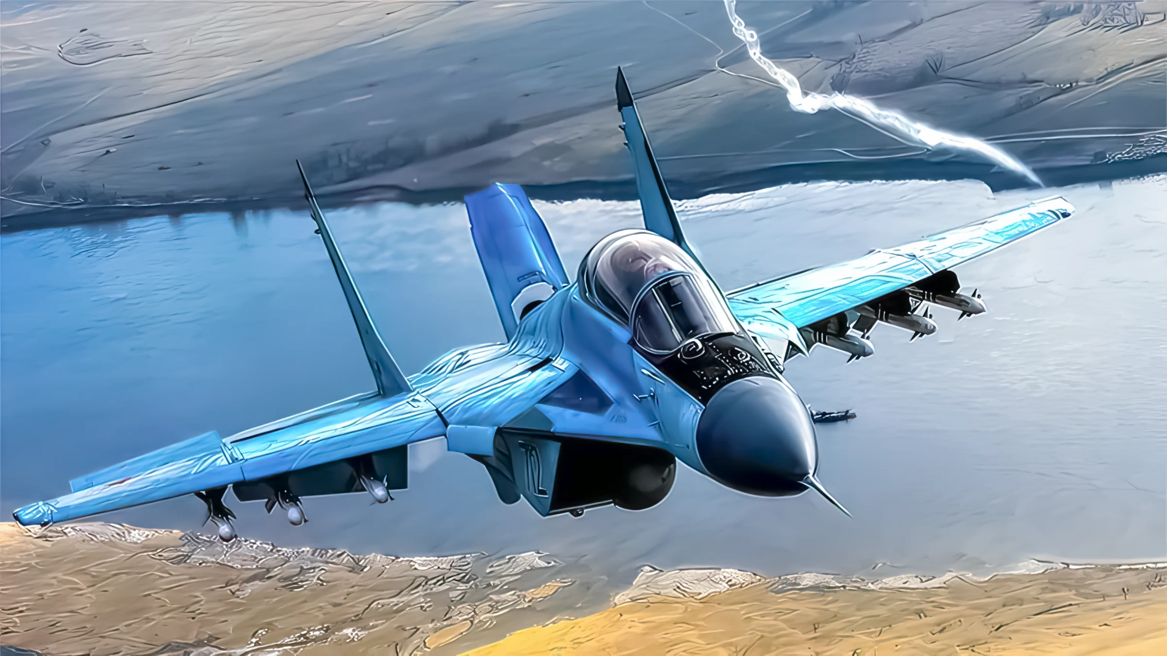 El caza ruso MiG-35 parece un fracaso aéreo