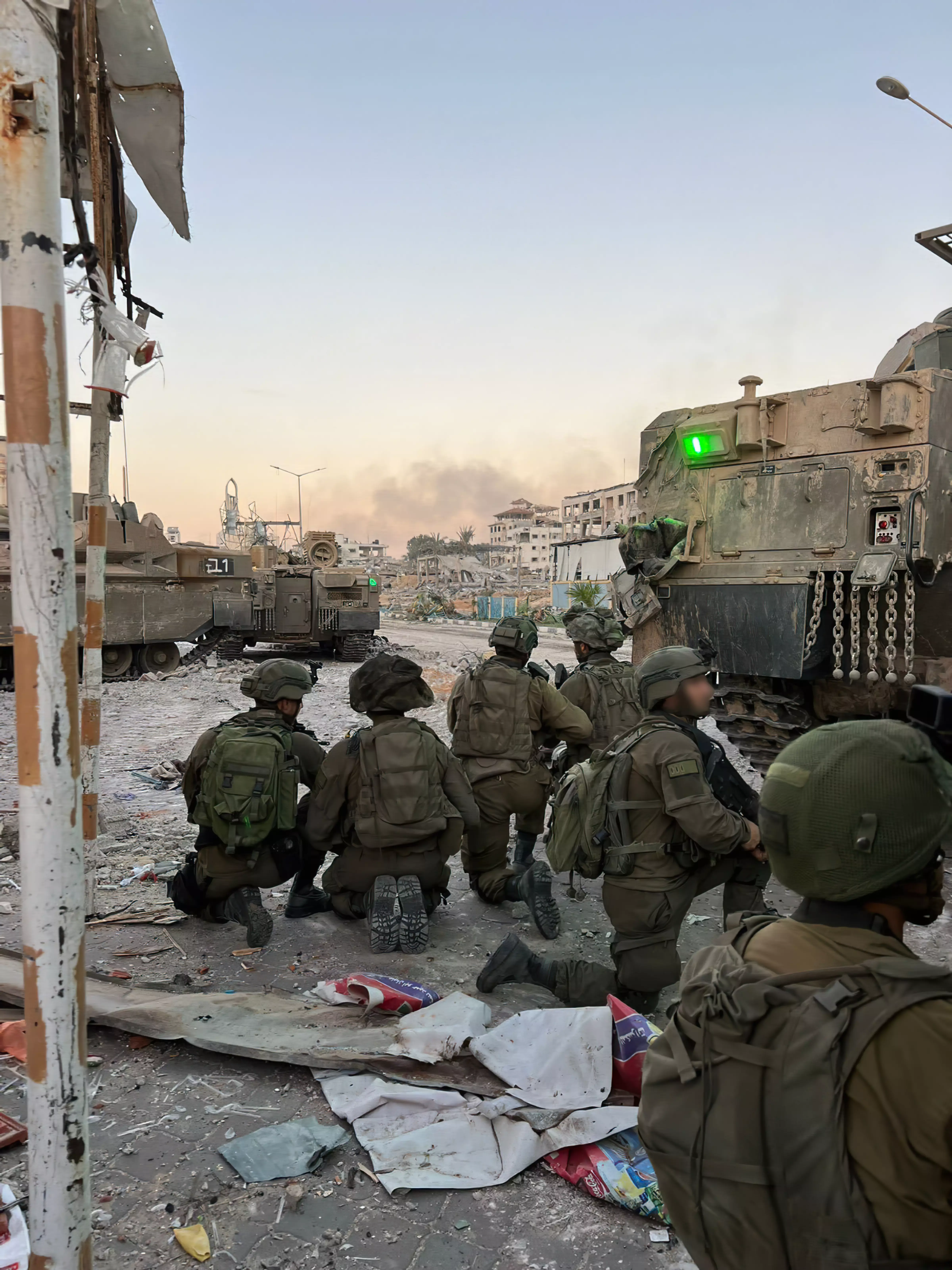 Brigada Golani enfrenta a batallón de Hamás en la ciudad de Gaza