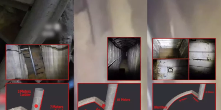 FDI revela red de túneles de Hamás bajo hospital Shifa de Gaza