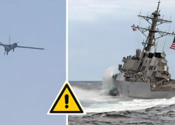 El USS Carney derriba dron iraní ron lanzado desde Yemen