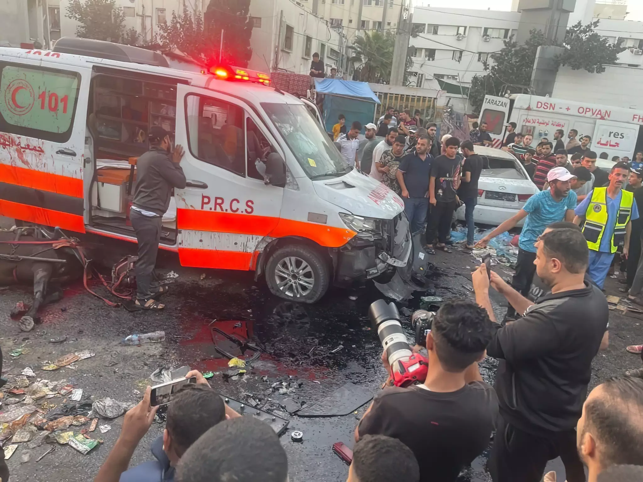 Jefe de la ONU, “horrorizado” por ataque a la ambulancia en Gaza