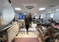 Pacientes en el hospital Al-Shifa de la ciudad de Gaza el 10 de noviembre de 2023 (Khader Al Zanoun / AFP)