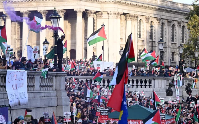 Londres se prepara para una “tensa” marcha propalestina