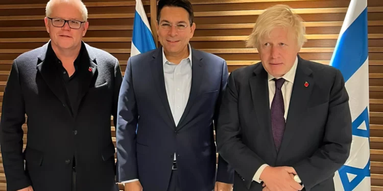 Exlíderes australiano y británico respaldan a Israel en visita