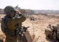 El General de División Yaron Finkelman, Jefe del Mando Sur de las FDI, en la Franja de Gaza, 6 de noviembre de 2023. (Fuerzas de Defensa de Israel)