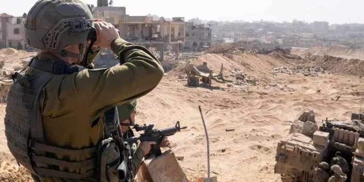El General de División Yaron Finkelman, Jefe del Mando Sur de las FDI, en la Franja de Gaza, 6 de noviembre de 2023. (Fuerzas de Defensa de Israel)