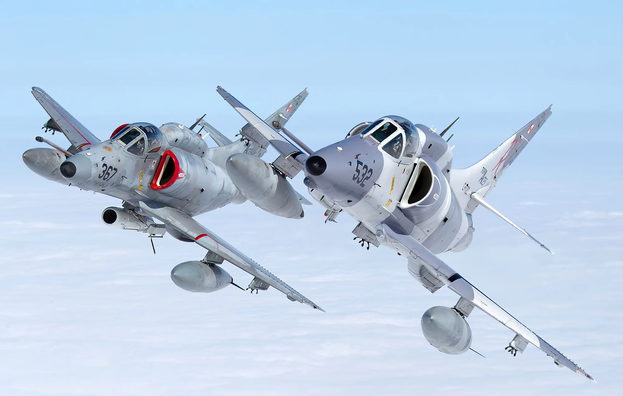 Top Aces se une a las fuerzas canadienses con su A-4 Skyhawk