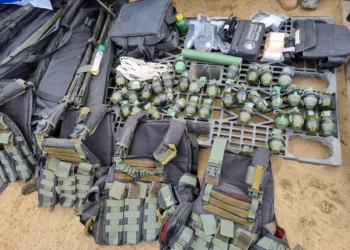 Depósitos de armas y fábricas de Hamás capturadas en Gaza
