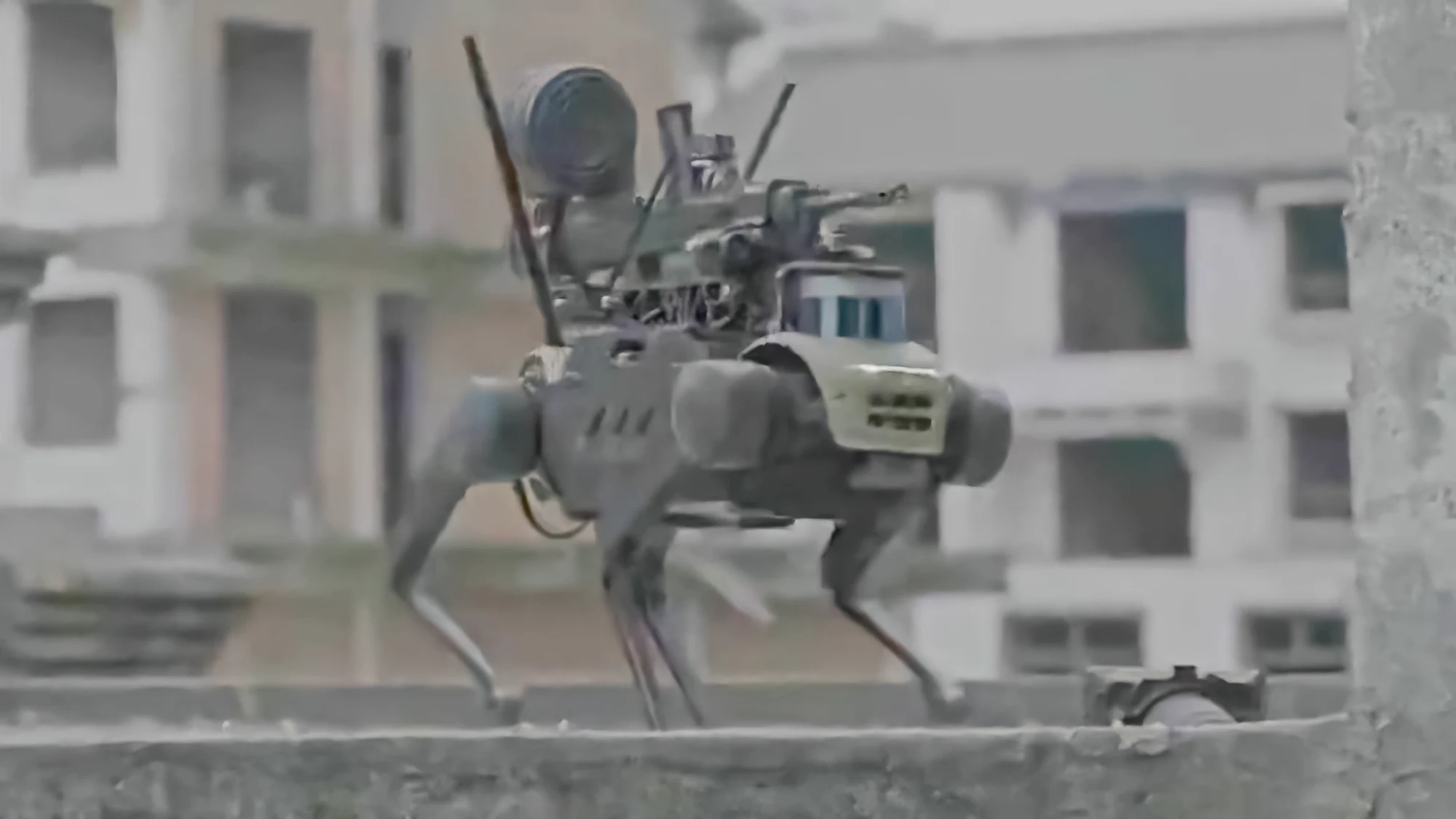Israel recluta perros robot para combatir en Gaza