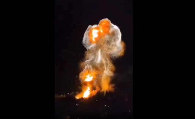 Destruido buque ruso Novocherkassk cargado con drones iraníes