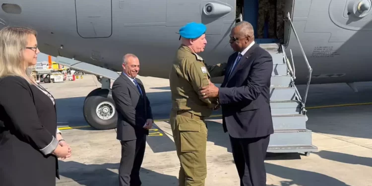 Los jefes de Defensa de EE. UU. llegan a Israel