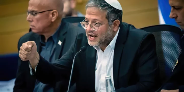 Ben-Gvir: Otzma Yehudit no apoyará el cese de la guerra