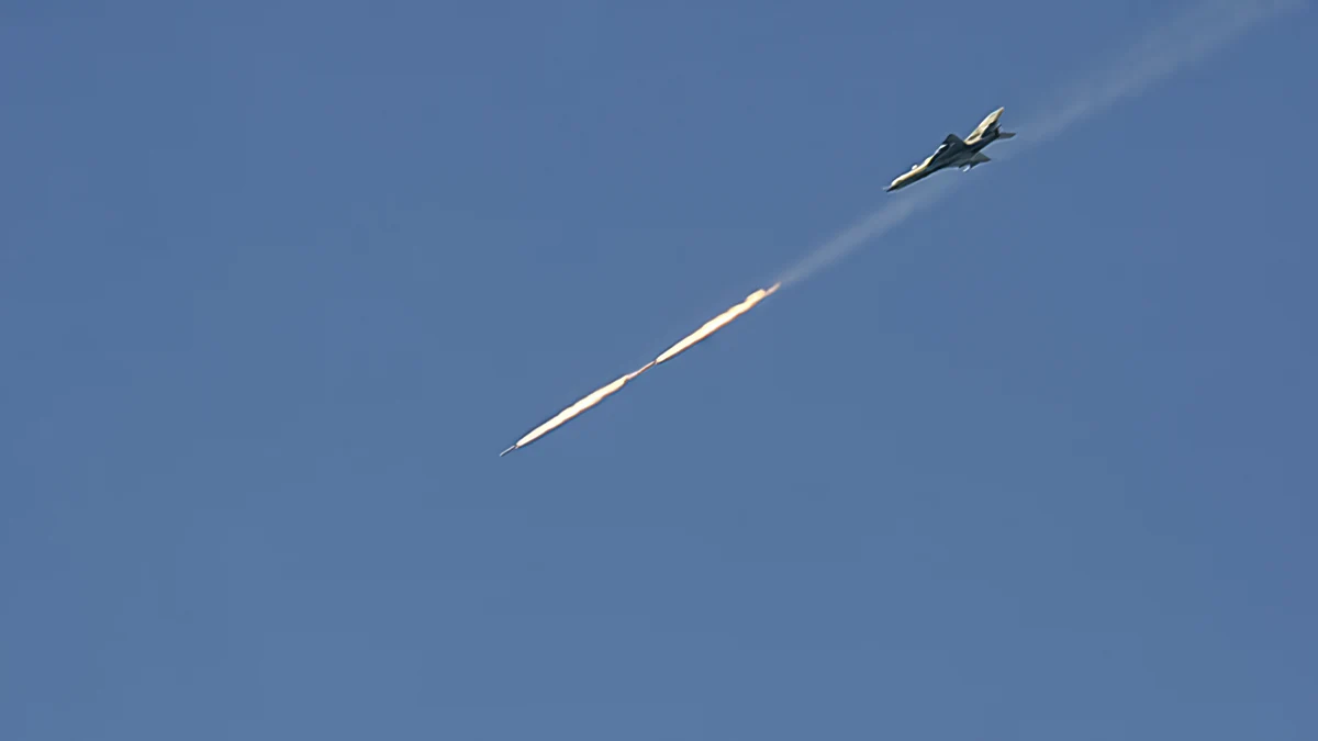 Fuerza Aérea de Israel responde a cohetes desde el Líbano