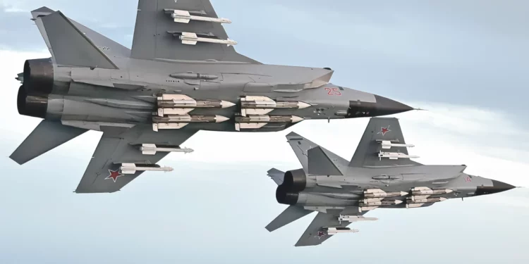 Derribo de MiG-29 Ucraniano por un R-37M desde un MiG-31 ruso