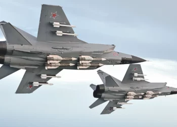 Derribo de MiG-29 Ucraniano por un R-37M desde un MiG-31 ruso