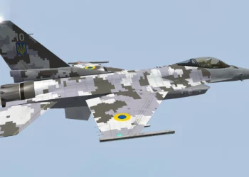 F-16 pilotados por 14 pilotos ucranianos sobrevuelan Europa