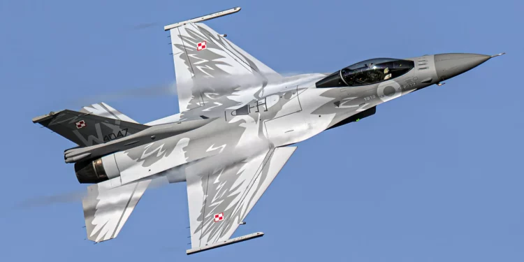 Polonia ha enviado cazas F-16C/D contra un misil ruso