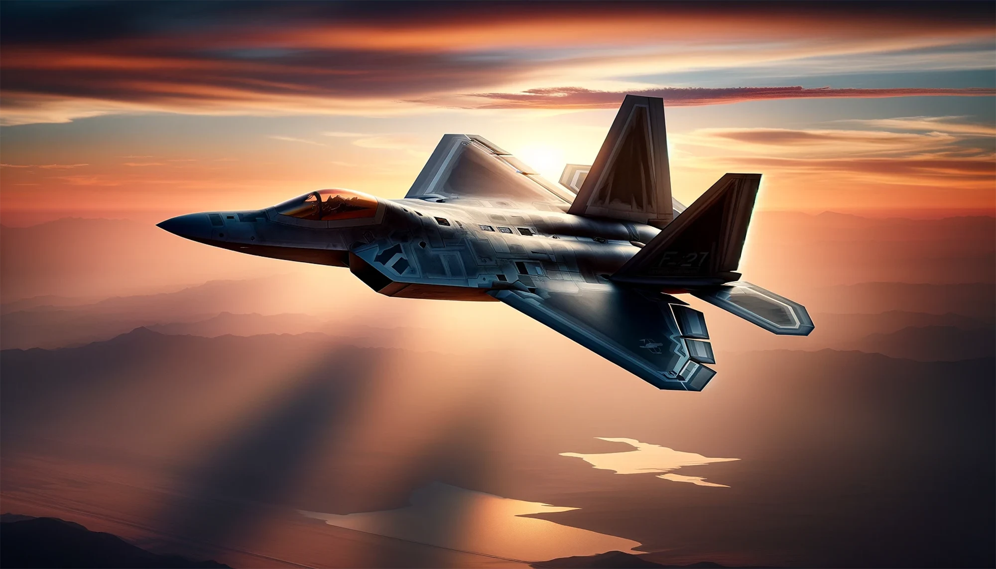 El ocaso del F-22 Raptor: El adiós de un Titán de los Cielos