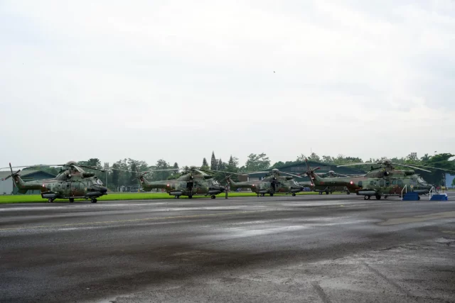 H225M: Aterrizando fortaleza aérea en las manos indonesias