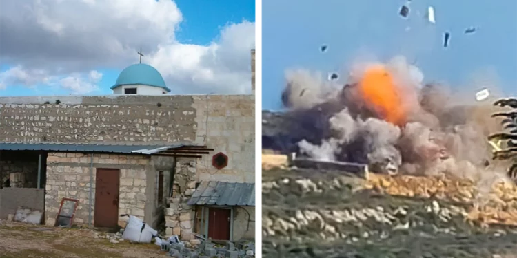 Hezbolá dispara misil antitanque contra iglesia en el norte de Israel