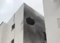 Cohete de Gaza impacta edificio en Ashkelon: dos heridos